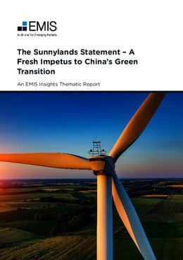 The Sunnylands Statement - A Fresh Impetus to China's Green Transition - Page 1