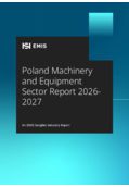 Poland Machinery and Equipment Sector Report 2026-2027 - Page 1